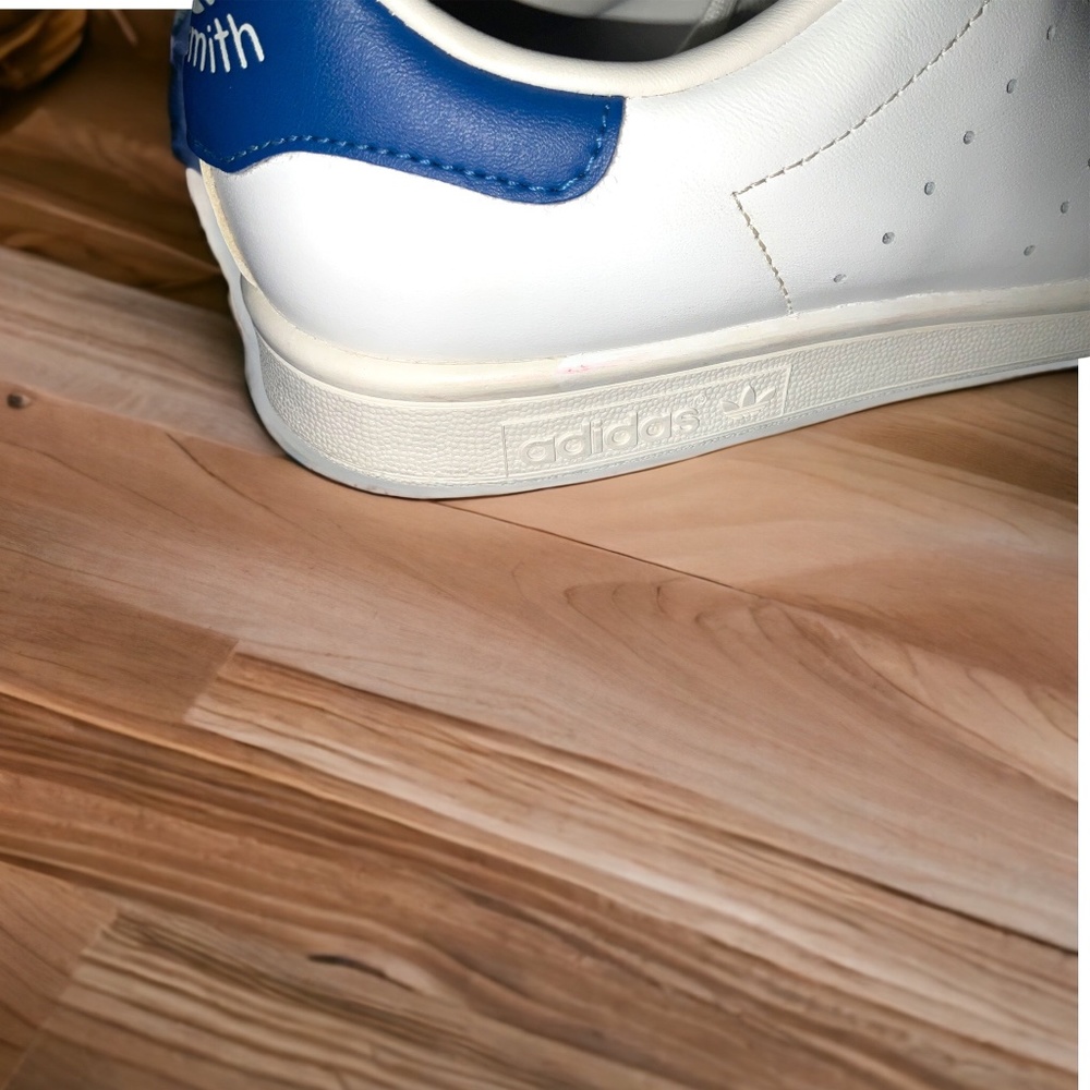 Adidas Originals Stan Smith Ortholite Trainers White Blue Skate Sneakers… - Picture 13 of 13